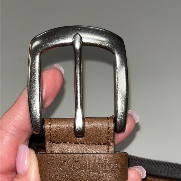 Columbia Gray Belt with Marlin Design / preowned size large 38-40 - Picture 7 of 7